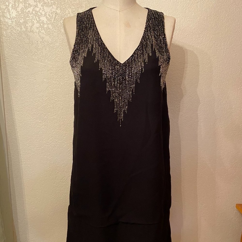 Black beaded dress